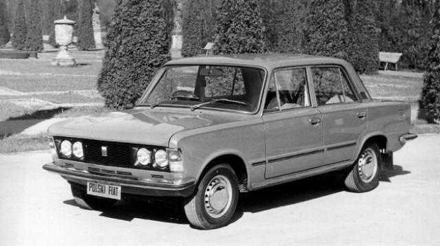 Fiat 125p po pierwszym "liftingu" z 1973 roku. /Fiat