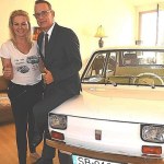 Fiat 126 Toma Hanksa sprzedany na licytacji. Ile kosztował?