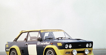 Fiat 131 Abarth w barwach Olio Fiat /Fiat