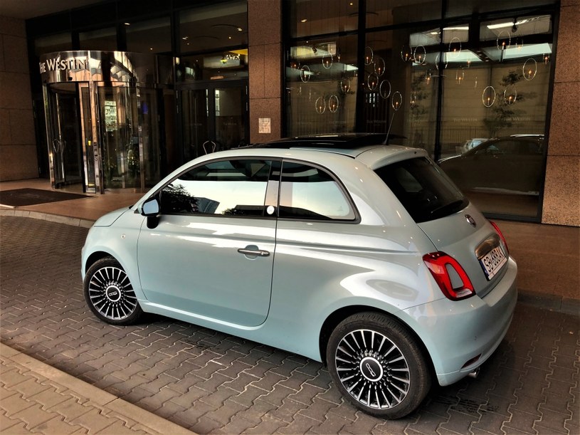 Fiat 500 Hybrid /Filip Tokar /INTERIA.PL