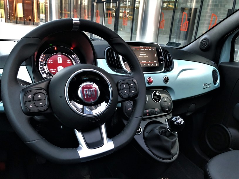 Fiat 500 Hybrid /Filip Tokar /INTERIA.PL