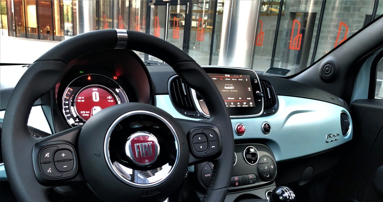 Fiat 500 Hybrid /Filip Tokar /INTERIA.PL