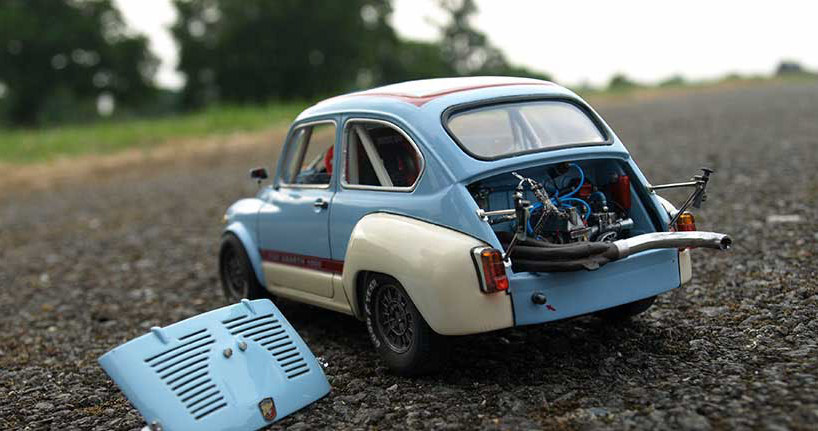 Fiat 600 Abarth 1000 TCR / fot. FCA Heritage/The Harrow Modelling /Informacja prasowa