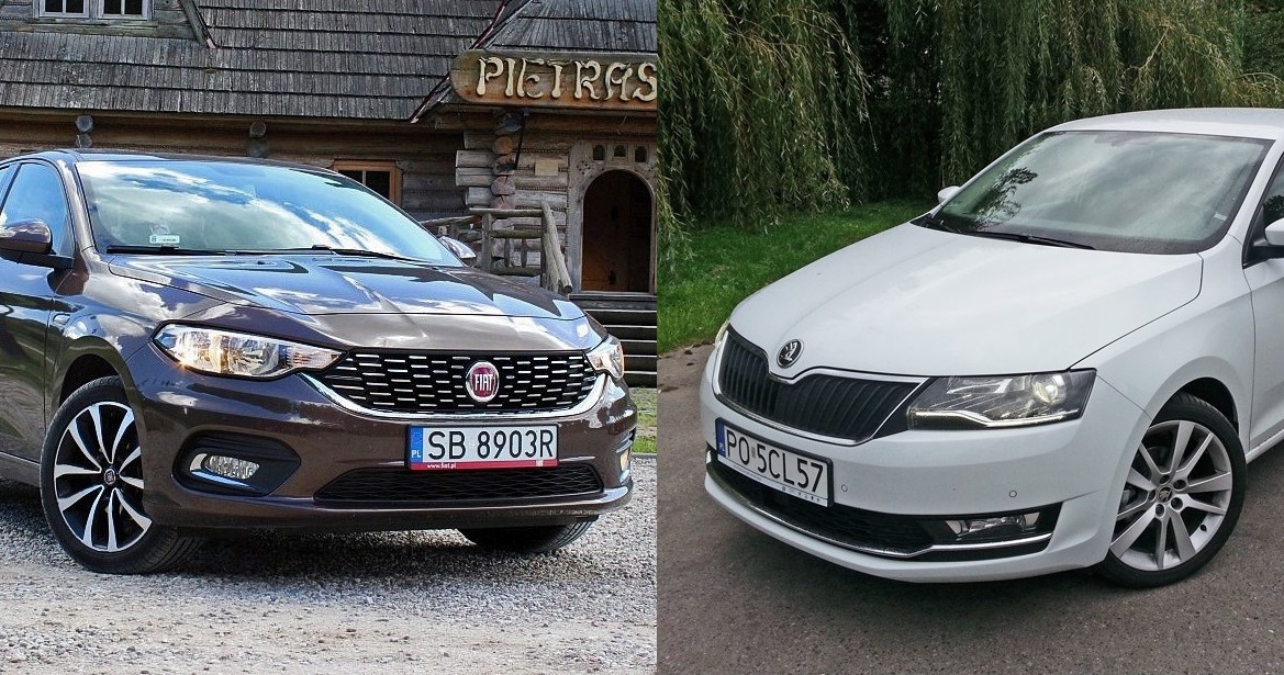 Fiat Tipo i Skoda Rapid /INTERIA.PL