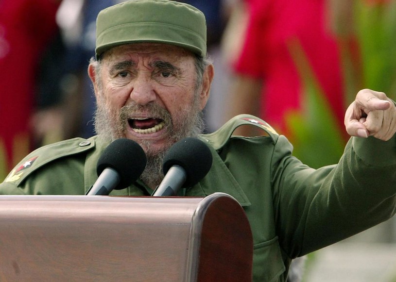 Fidel Castro - mężczyzna, który pobił niejeden rekord /INTERIA.PL