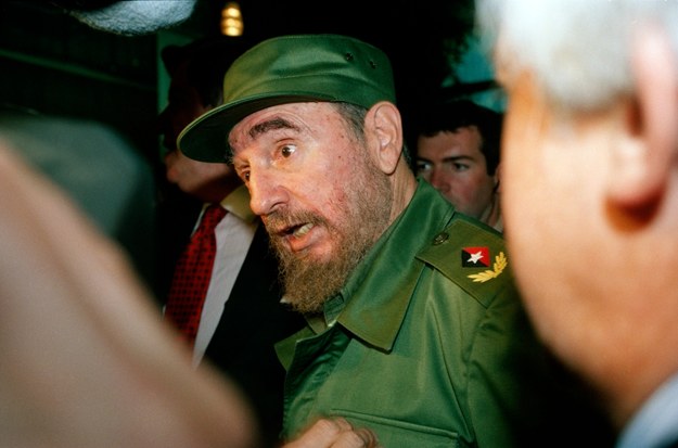Fidel Castro /PATRICK AVIOLAT /PAP/EPA