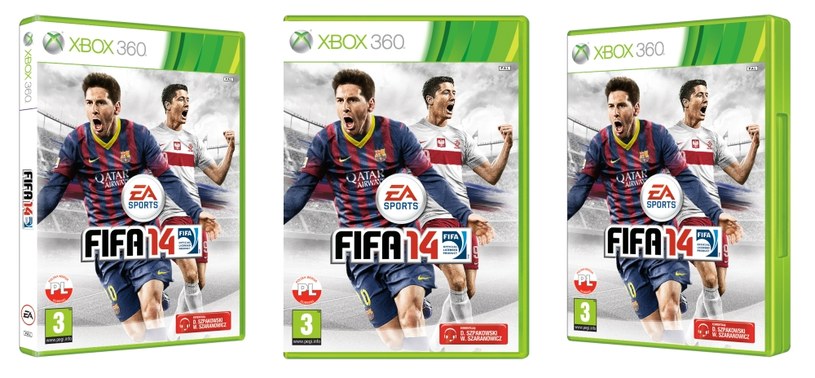 FIFA 14 - polskie okładki gry /materiały prasowe