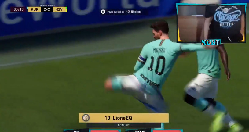 FIFA 20 - fragment meczu zamieszczonego w serwisie YouTube.com /materiały prasowe