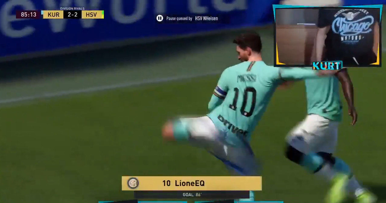 FIFA 20 - fragment meczu zamieszczonego w serwisie YouTube.com /materiały prasowe