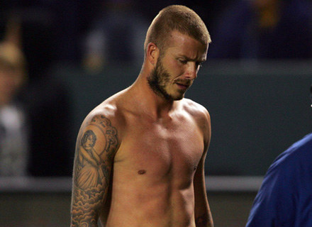 Figura a la David Beckham w miesiąc? /AFP