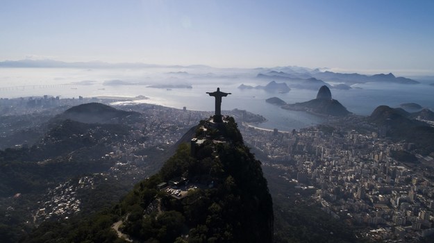 Figura Chrystusa Króla w Rio de Janeiro /Fernando Souza /PAP/DPA