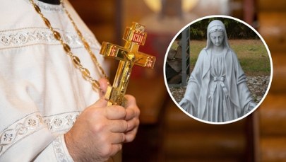 "Figura Maryi powieszona na rusztowaniu". Komunikat ws. profanacji w Strzegomiu