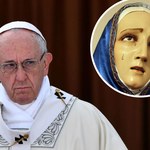 Figura Matki Boskiej rzekomo płakała krwią i rozmnażała... pizzę. Papież Franciszek skomentował sprawę 