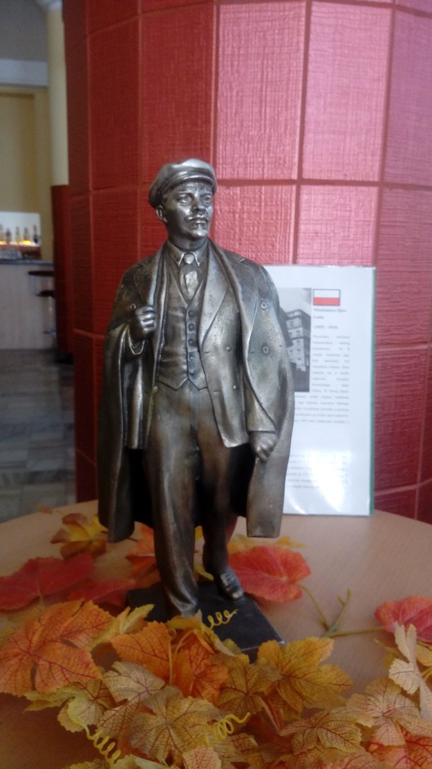 Figurka Lenina z restauracji "Stylowa" /Bogdan Zalewski /RMF FM