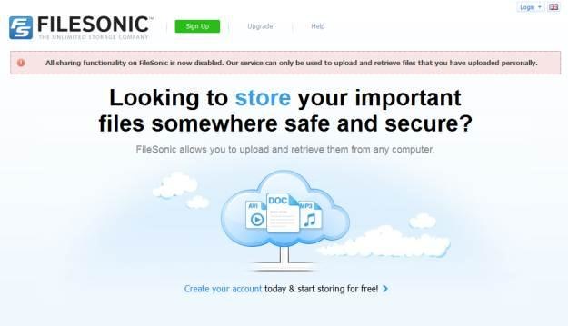 FileSonic kończy swoją dotychczasową działalność /materiały prasowe