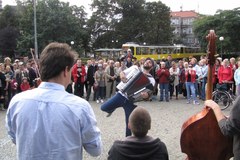 Filharmonicy zagrali na ulicach Szczecina