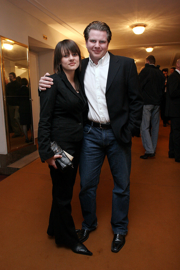 Filip Chajzer z żoną Julią /Prończyk /AKPA
