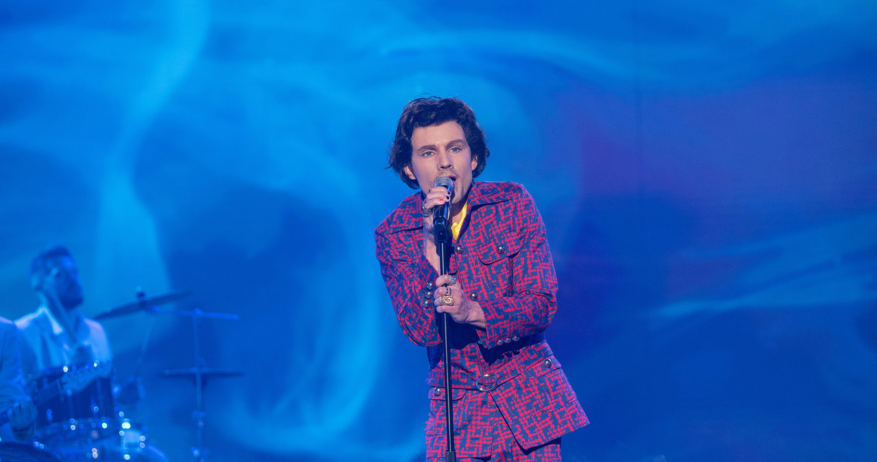 Filip Gurłacz jako Harry Styles /M. Zawada /Polsat