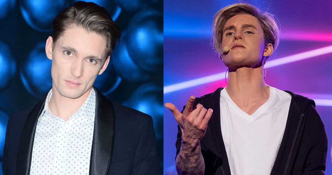 Filip Gurłacz jako Justin Bieber, fot. M.Zawada /Jarosław Antoniak /MWMedia