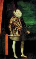 Filip IV, sztych wg portretu Bazarda, XIX w /Encyklopedia Internautica