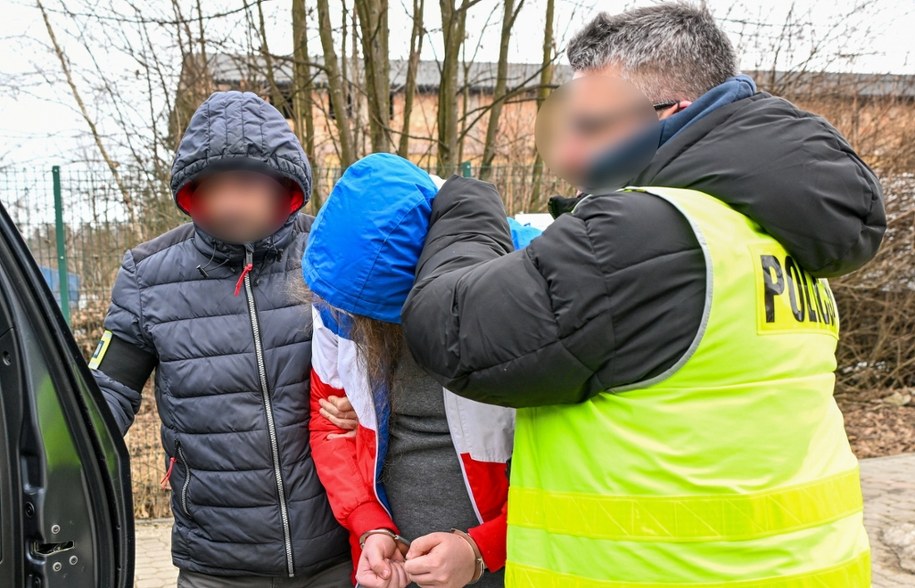 Filip W. w chwili zatrzymania / 	Grzegorz Momot    /PAP