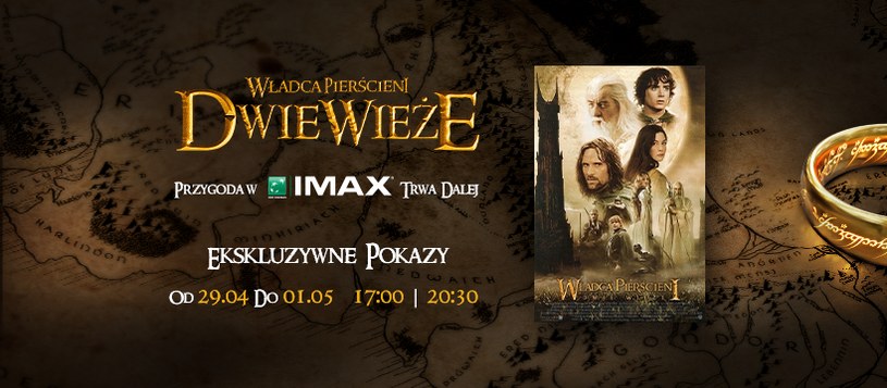 Film "Władca Pierścieni: Dwie wieże" trafia na ekrany IMAX /materiały prasowe