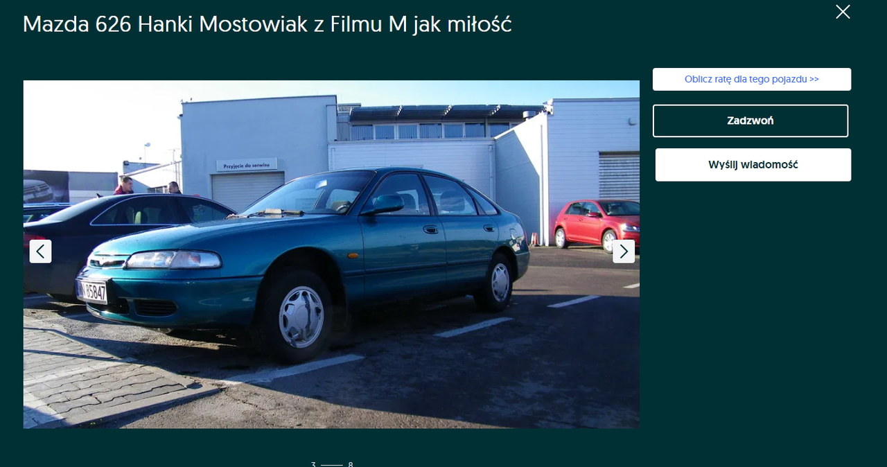 Filmowa Mazda jest jak wino. Im starsza, tym lepsza /