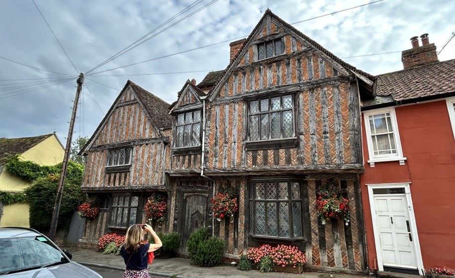 Filmowy dom rodzinny Harry'ego Pottera istnieje w Lavenham. /Marek Gładysz /RMF FM
