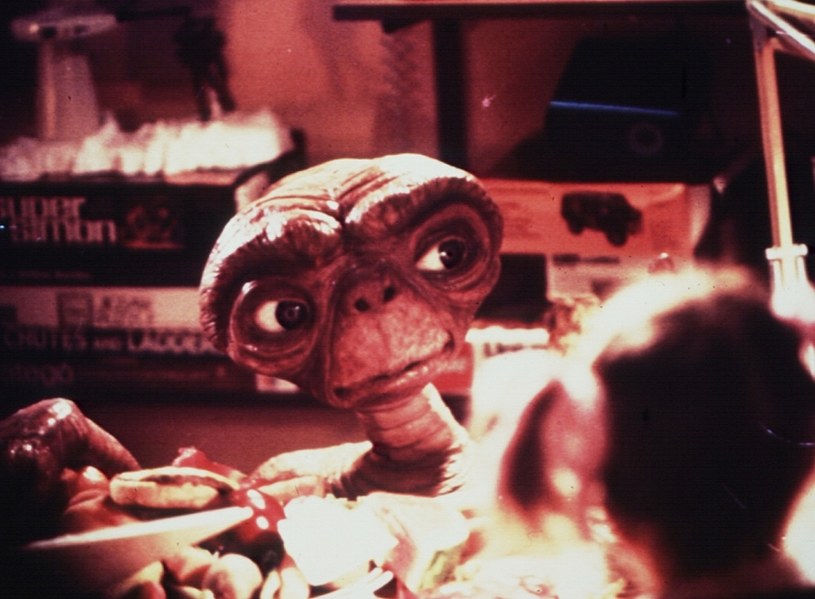 Filmowy E.T. przedstawiony przez Stevena Spielberga to sympatyczny przybysz z kosmosu /East News