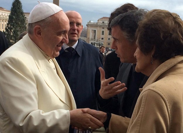 Filomena Lee spotkała się z papieżem Franciszkiem /ANSA /PAP/EPA