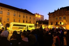 FINAŁ AKCJI JADĄ ŚWIĘTA RMF W KRAKOWIE