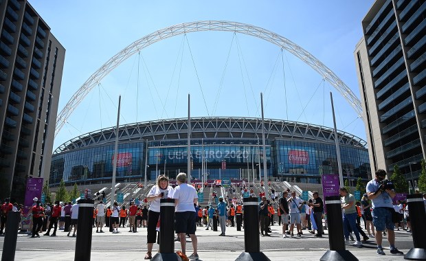 Finał Euro 2020 na Wembley. Mecz zobaczy 45 tys. kibiców