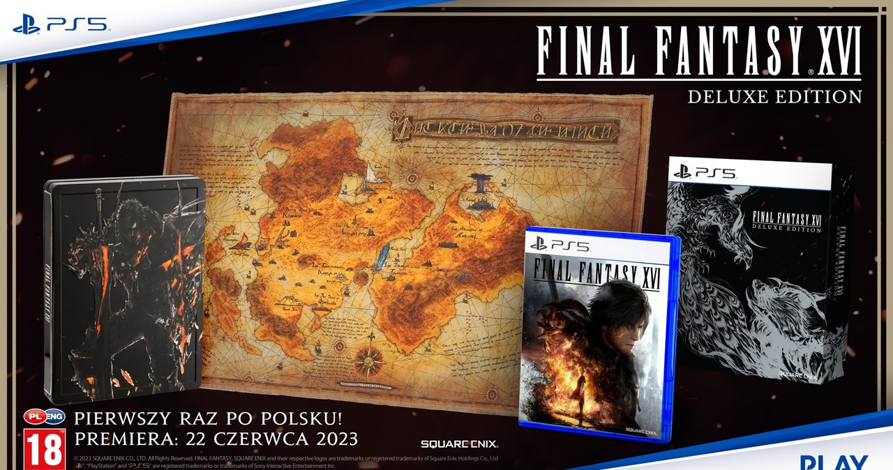 Final Fantasy XVI w edycji Deluxe /materiały prasowe