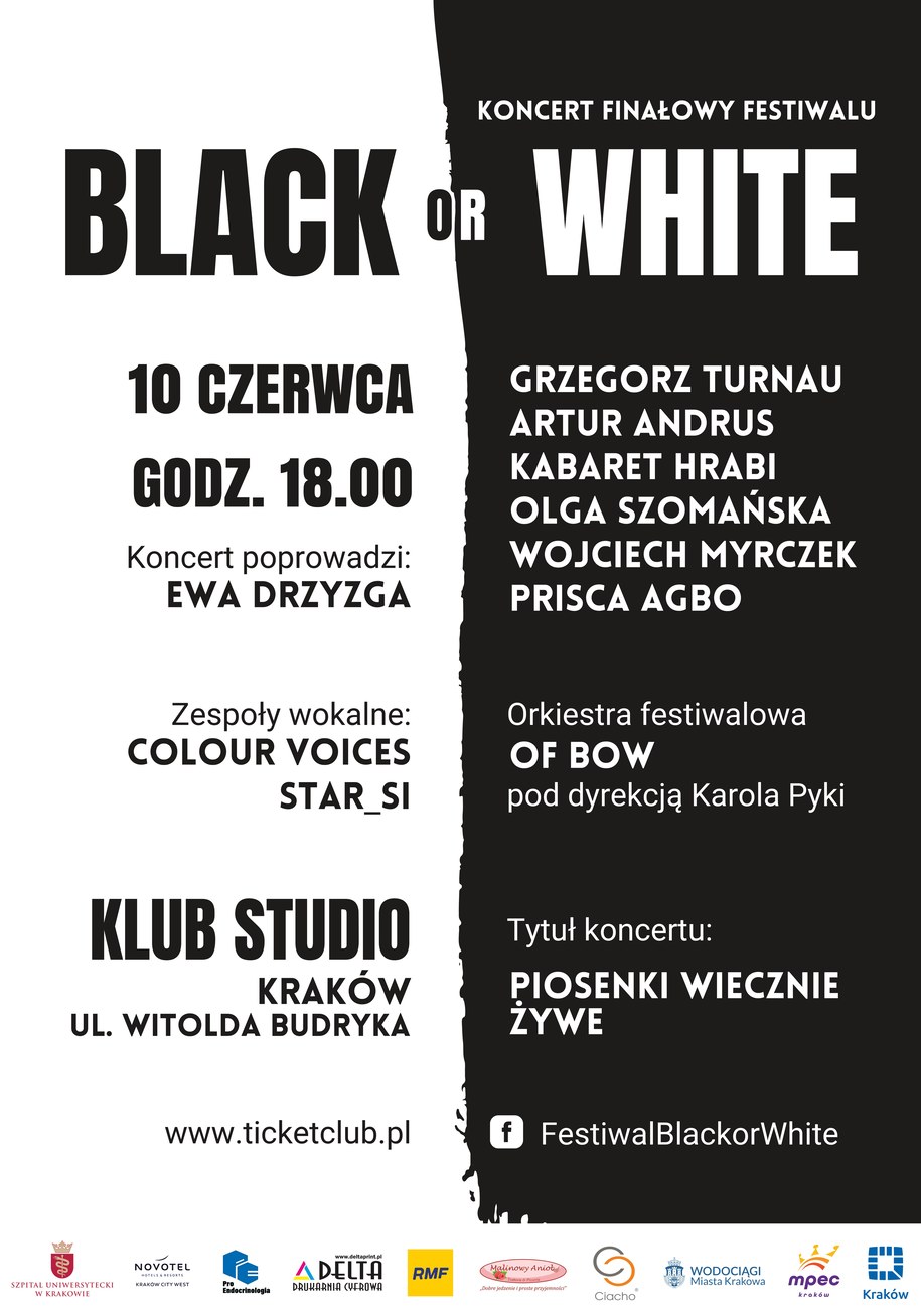Finał festiwalu Black or white /Materiały prasowe
