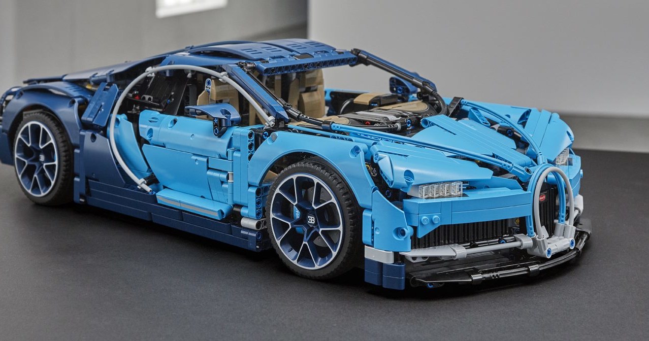 Finalny efekt - LEGO Technic Bugatti Chiron /materiały prasowe