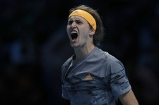 Finały ATP. Alexander Zverev - Rafael Nadal 6:2, 6:4 w grupie Andre Agassiego