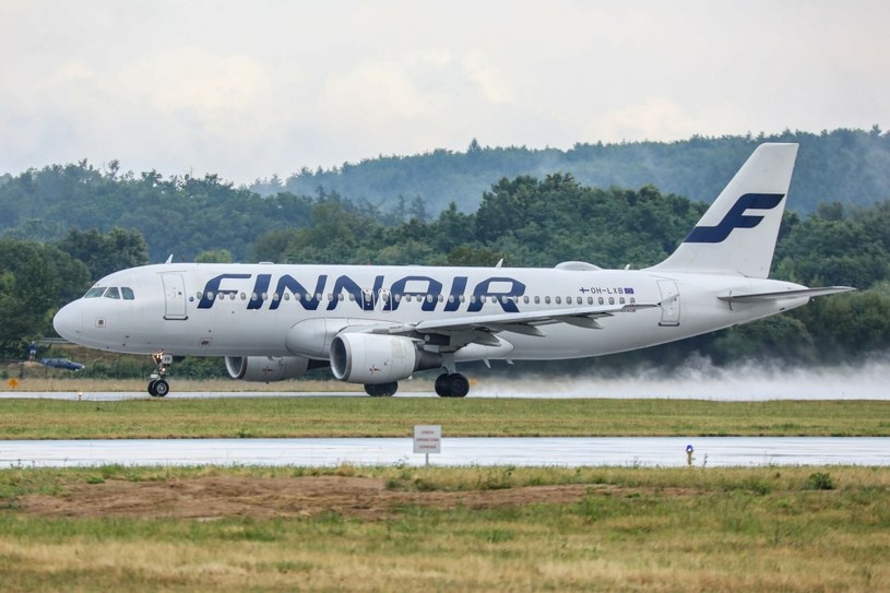 Finnair. /Michal Adamowski/REPORTER /East News