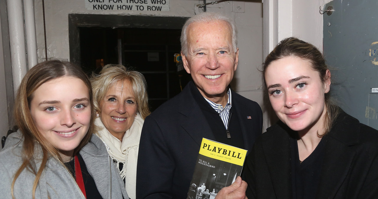 Finnegan Biden, Jill Biden, Joe Biden oraz Naomi Biden /Bruce Glikas/Bruce Glikas/FilmMagic /Getty Images