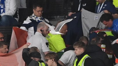 ​Finowie: Kibic jest w szpitalu w stanie krytycznym