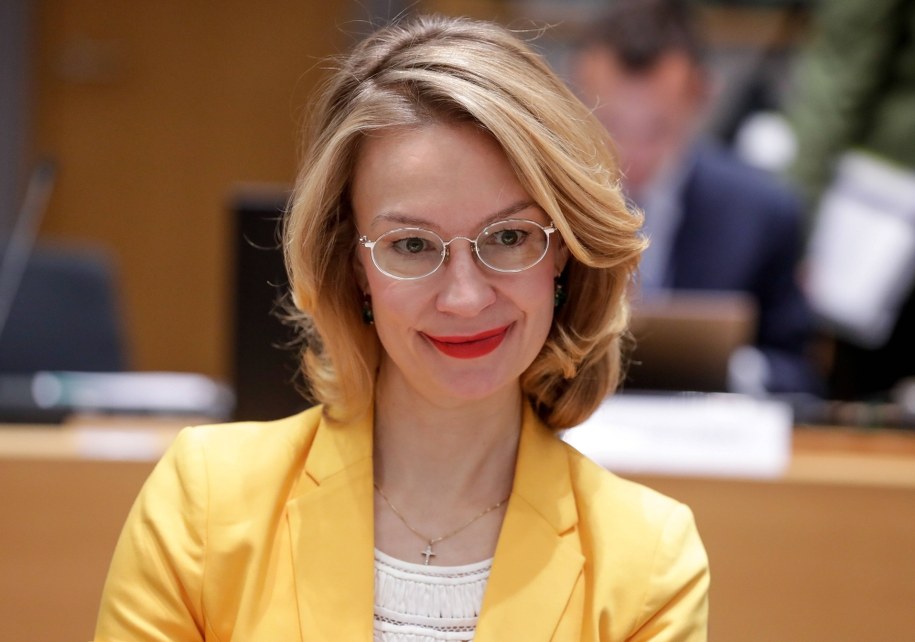 Fińska minister ds. europejskich Tytti Tuppurainen /STEPHANIE LECOCQ  /PAP/EPA