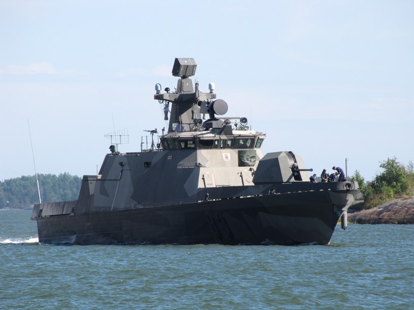 Fiński okręt wojenny /Wikipedia