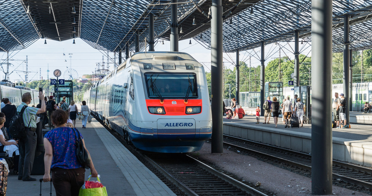 Fińskie koleje państwowe zawieszają połączenia między Helsinkami a Sankt Petersburgiem /123RF/PICSEL