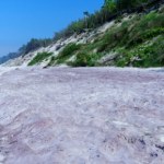 Fioletowa plaża nad Bałtykiem. Jak powstaje to wyjątkowe zjawisko?