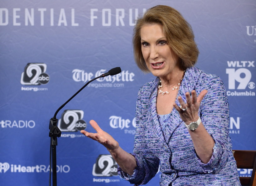 Fiorina zwyciężczynią pierwszej debaty Republikanów /PAP/EPA