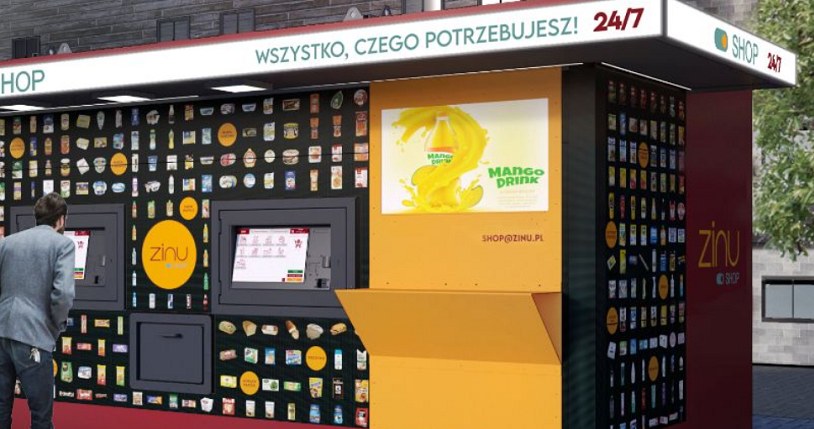 Firma spod Krakowa chce rozwijać sieć sklepów bezobsługowych na terenie Małopolski. Fot. Zinu.pl /Informacja prasowa