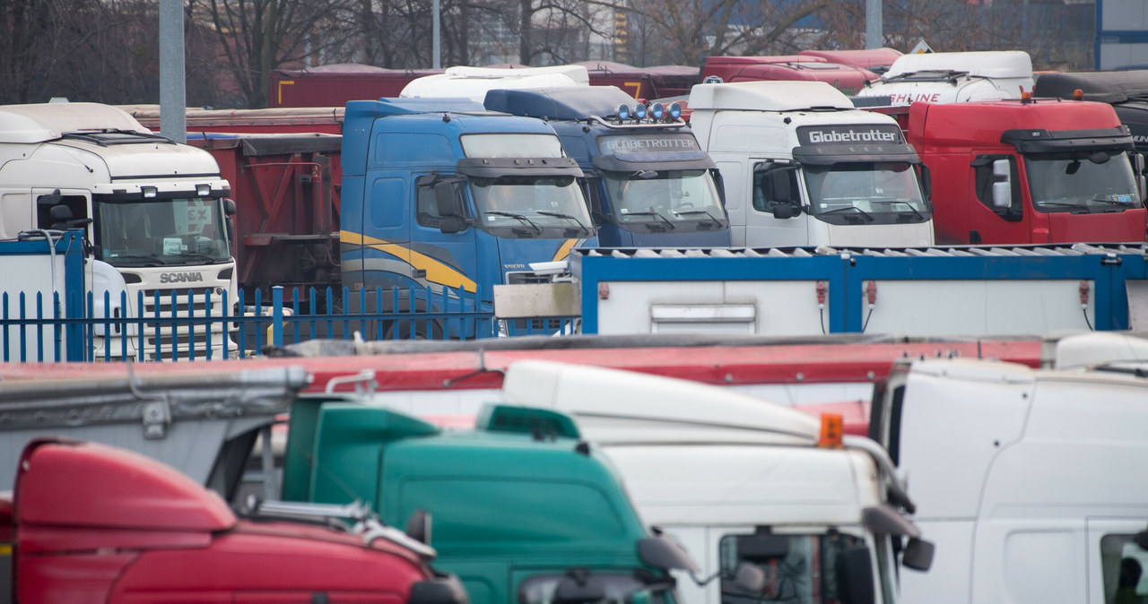 Firmy transportowe coraz chętniej przenoszą się z Polski do Niemiec /Wojciech Stróżyk /Reporter