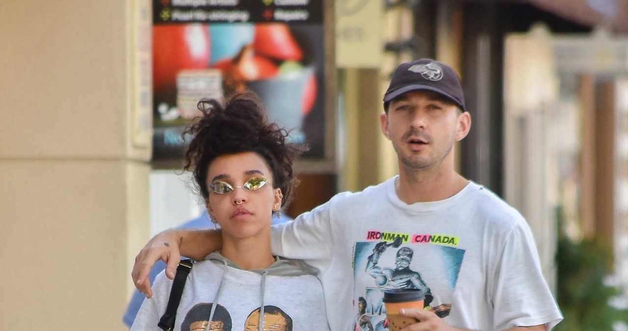 FKA Twigs i Shia LeBeouf /Agencja FORUM