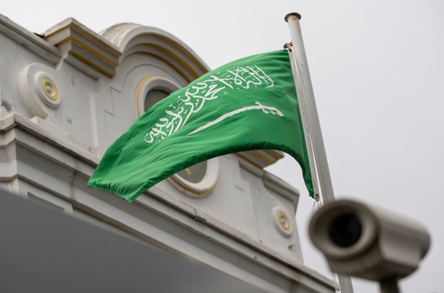 Flaga Arabii Saudyjskiej /SEDAT SUNA /PAP/EPA