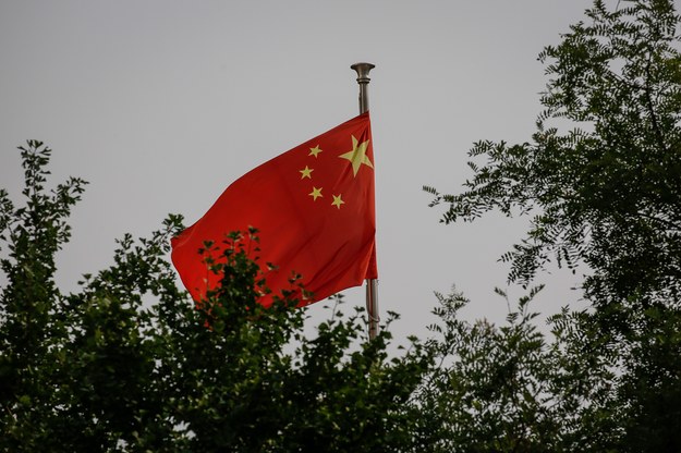 Flaga Chińskiej Republiki Ludowej /MARK R. CRISTINO /PAP/EPA