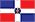 Flaga Dominikany /Encyklopedia Internautica